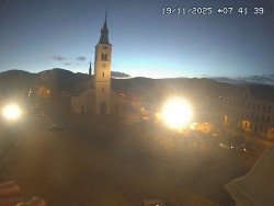 Náměstí, koste sv. Markéty