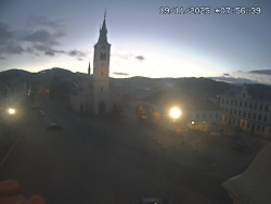 Náměstí, koste sv. Markéty