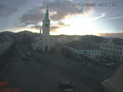 Náměstí, koste sv. Markéty