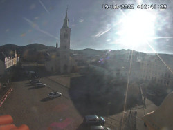 Náměstí, koste sv. Markéty