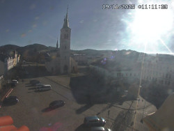 Náměstí, koste sv. Markéty