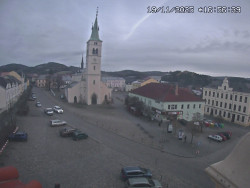 Náměstí, koste sv. Markéty