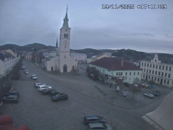 Náměstí, koste sv. Markéty