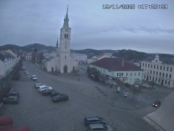 Náměstí, koste sv. Markéty