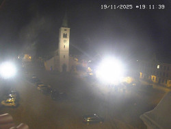 Náměstí, koste sv. Markéty