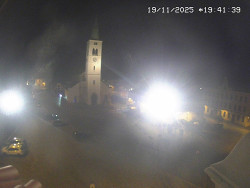 Náměstí, koste sv. Markéty