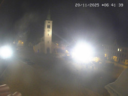 Náměstí, koste sv. Markéty