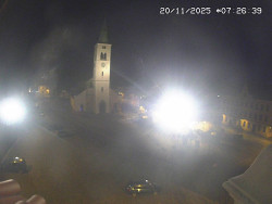 Náměstí, koste sv. Markéty