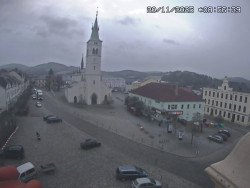 Náměstí, koste sv. Markéty