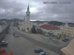 Náměstí, koste sv. Markéty