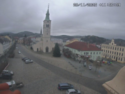 Náměstí, koste sv. Markéty