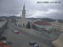 Náměstí, koste sv. Markéty