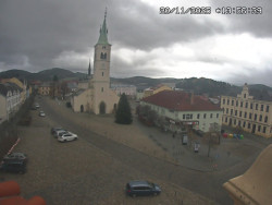 Náměstí, koste sv. Markéty