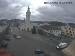 Náměstí, koste sv. Markéty