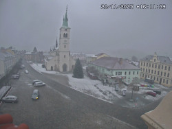 Náměstí, koste sv. Markéty