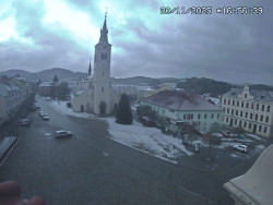 Náměstí, koste sv. Markéty