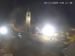 Náměstí, koste sv. Markéty