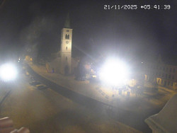 Náměstí, koste sv. Markéty