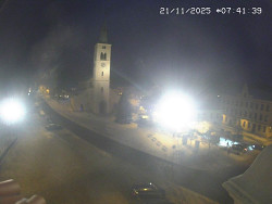 Náměstí, koste sv. Markéty