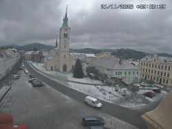 Náměstí, koste sv. Markéty