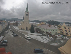 Náměstí, koste sv. Markéty