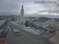 Náměstí, koste sv. Markéty