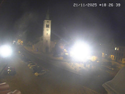 Náměstí, koste sv. Markéty