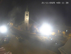 Náměstí, koste sv. Markéty