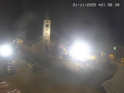 Náměstí, koste sv. Markéty