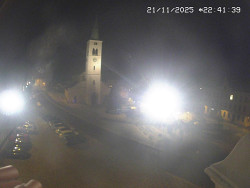 Náměstí, koste sv. Markéty