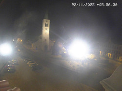 Náměstí, koste sv. Markéty