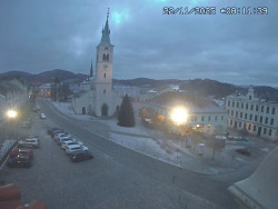 Náměstí, koste sv. Markéty