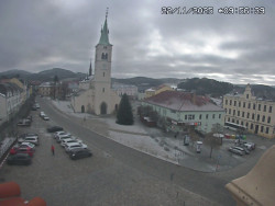 Náměstí, koste sv. Markéty