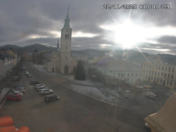 Náměstí, koste sv. Markéty