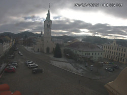 Náměstí, koste sv. Markéty