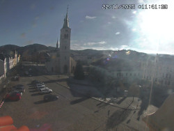 Náměstí, koste sv. Markéty