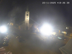 Náměstí, koste sv. Markéty