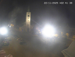 Náměstí, koste sv. Markéty