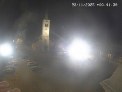 Náměstí, koste sv. Markéty