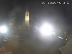 Náměstí, koste sv. Markéty