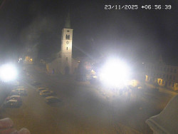 Náměstí, koste sv. Markéty