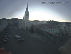 Náměstí, koste sv. Markéty