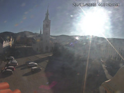 Náměstí, koste sv. Markéty