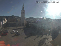 Náměstí, koste sv. Markéty