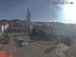 Náměstí, koste sv. Markéty