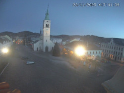 Náměstí, koste sv. Markéty