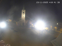 Náměstí, koste sv. Markéty