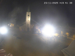 Náměstí, koste sv. Markéty