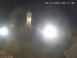 Náměstí, koste sv. Markéty