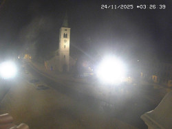 Náměstí, koste sv. Markéty